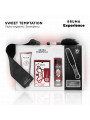 KIT SENSUAL FRESA LUBRICANTE VIBRADOR MASAGE PLUMA SEDA DE LA MARCA BRUMA