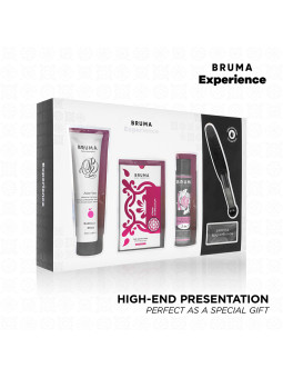 KIT BRUMA ESTIMULANTE SABOR CHICLE CON POTENCIADOR ORGASMOS DE LA MARCA BRUMA