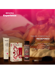 KIT SENSUAL BRUMA XPERIENCE VIBRADOR LUBRICANTE SABOR CHICLE DE LA MARCA BRUMA