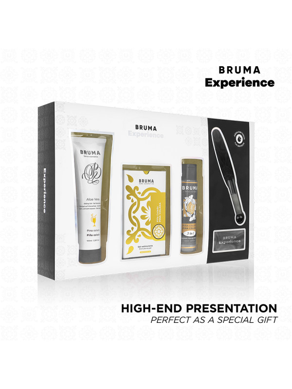PACK ESTIMULANTE PIÑA COLADA CON POTENCIADOR ORGASMOS DE LA MARCA BRUMA