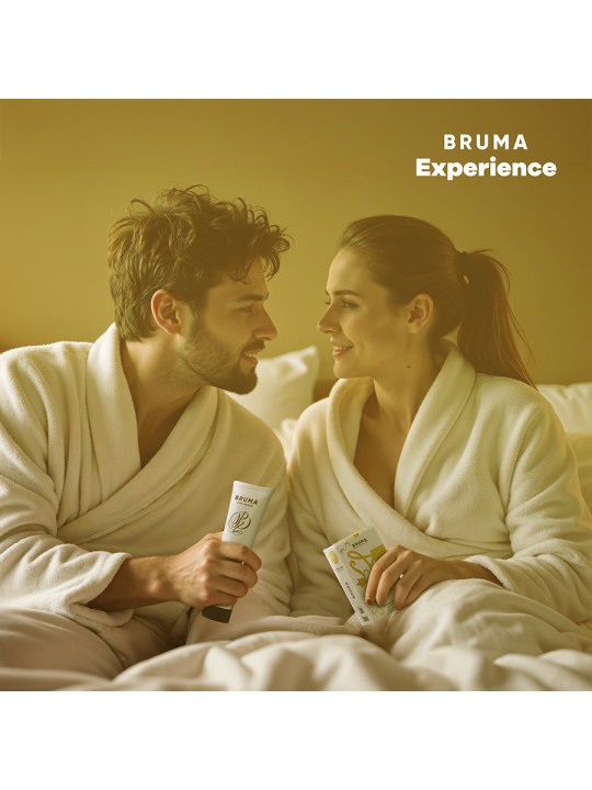 KIT SENSUAL PIÑA COLADA VIBRADOR LUBRICANTE MASAJE DE LA MARCA BRUMA