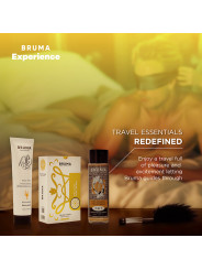 KIT SENSUAL PIÑA COLADA VIBRADOR LUBRICANTE MASAJE DE LA MARCA BRUMA