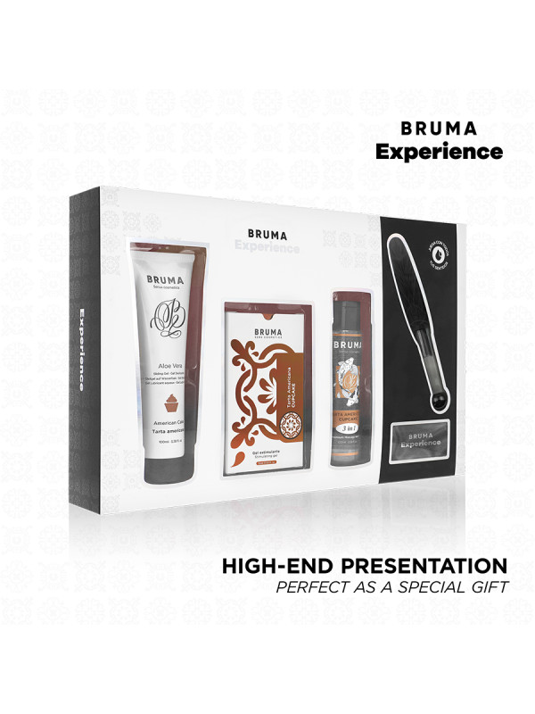 KIT BRUMA TENTACIÓN TARTA AMERICANA GEL ESTIMULANTE ORGASMOS DE LA MARCA BRUMA
