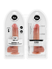 DILDO HIPERREALISTA ARTICULABLE SILICONA 19CM VENTOSA DE LA MARCA COCK MILLER
