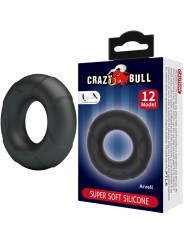 ANILLO SEXUAL SILICONA AJUSTABLE ARVELL MODELO 12 DE LA MARCA CRAZY BULL