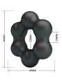 ANILLO CRAZY BULL CLAUZELL SILICONA AJUSTABLE PLACER DE LA MARCA CRAZY BULL