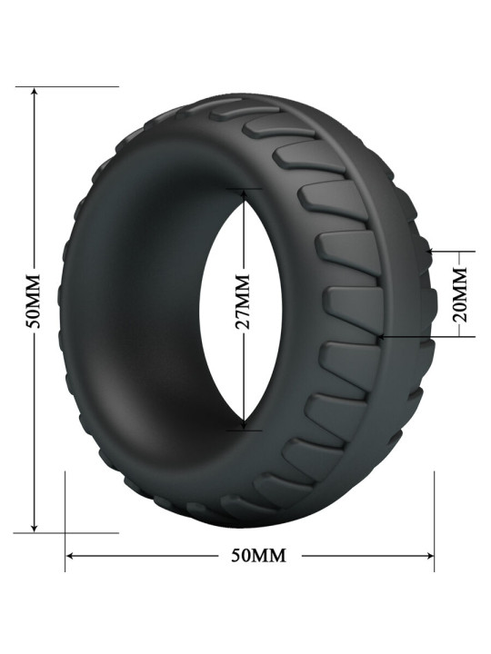 ANILLO ERECCIÓN SILICONA AJUSTABLE CRAZY BULL DILSON DE LA MARCA CRAZY BULL