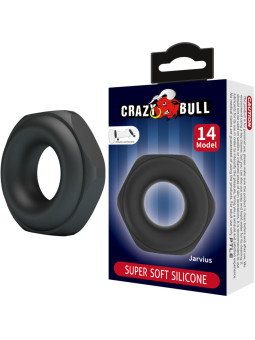 ANILLO ERÓTICO SILICONA AJUSTABLE JARVIUS CRAZY BULL DE LA MARCA CRAZY BULL