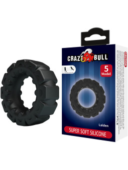 ANILLO VIBRADOR SILICONA AJUSTABLE CRAZY BULL LAIDEN DE LA MARCA CRAZY BULL