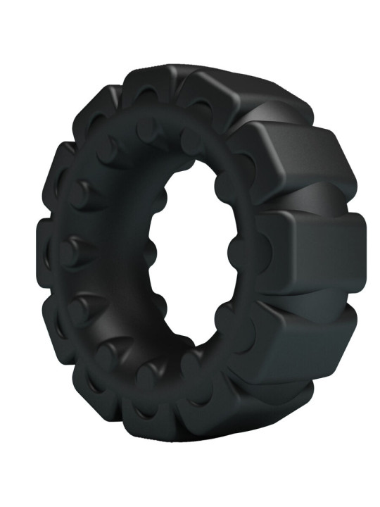 ANILLO VIBRADOR SILICONA AJUSTABLE CRAZY BULL LAIDEN DE LA MARCA CRAZY BULL