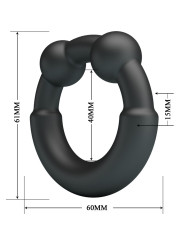 ANILLO RETARDANTE SILICONA AJUSTABLE CRAZY BULL MECO 15 DE LA MARCA CRAZY BULL