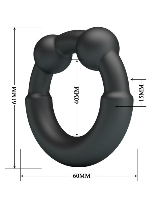 ANILLO RETARDANTE SILICONA AJUSTABLE CRAZY BULL MECO 15 DE LA MARCA CRAZY BULL