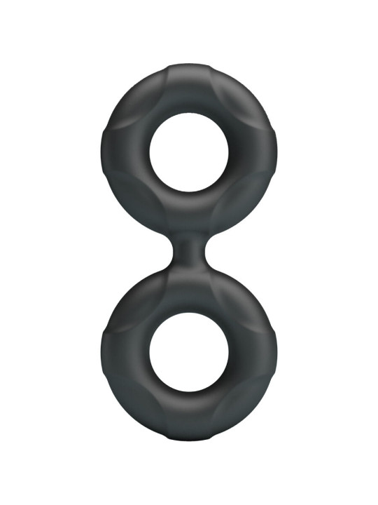 ANILLO DOBLE SILICONA CRAZY BULL RADWAN CONTROL EYACULACIÓN DE LA MARCA CRAZY BULL