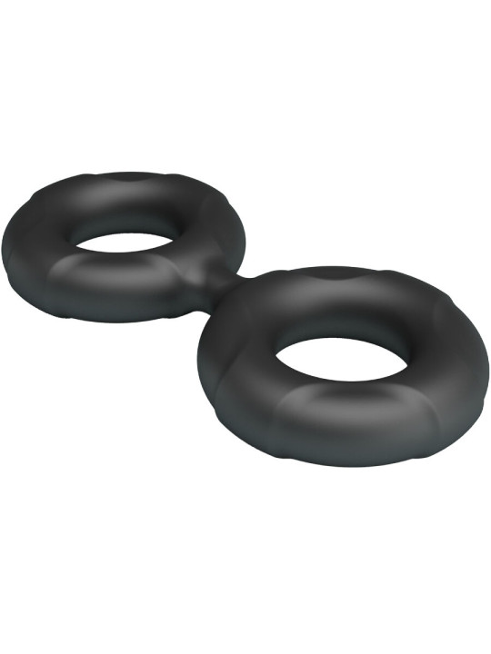 ANILLO DOBLE SILICONA CRAZY BULL RADWAN CONTROL EYACULACIÓN DE LA MARCA CRAZY BULL