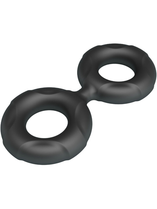 ANILLO DOBLE SILICONA CRAZY BULL RADWAN CONTROL EYACULACIÓN DE LA MARCA CRAZY BULL