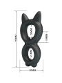 ANILLO DOBLE SILICONA CRAZY BULL TORAN ESTIMULACIÓN ERÓTICA DE LA MARCA CRAZY BULL