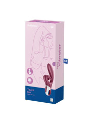 SATISFYER - TOUCH ME VIBRADOR RABBIT ROJO DE LA MARCA SATISFYER VIBRATOR