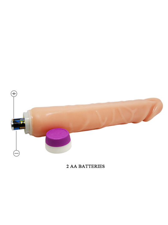 VIBRADOR REALISTICO WAVES OF PLEASURE 25.5 CM DE LA MARCA BAILE