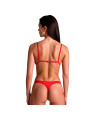 PASSION ANUVERA SET SUJETADOR TANGA ROJO L XL