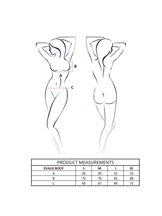 PASSION EVALIE BODY BLANCO S M