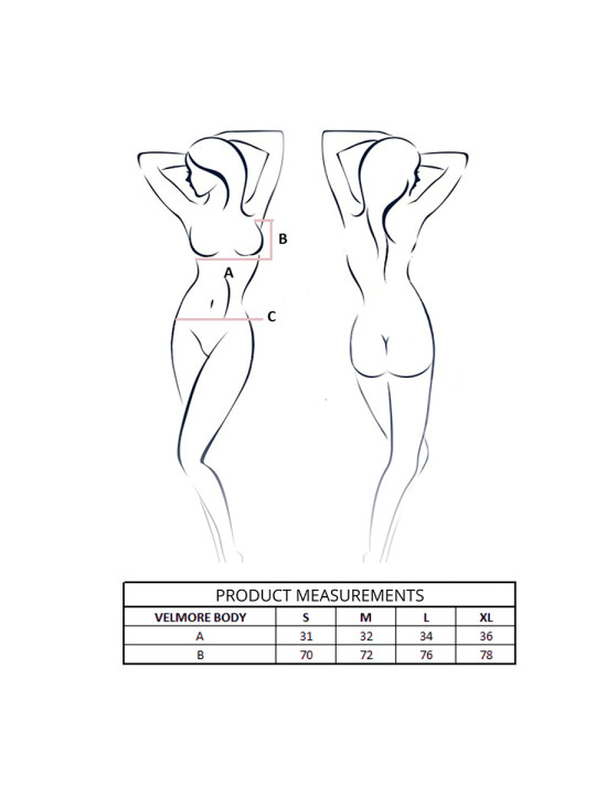PASSION VELMORE BODY AZUL S M