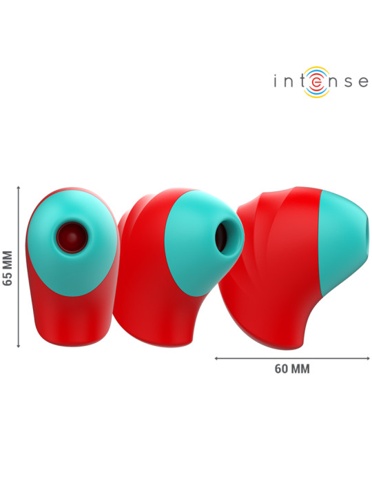 INTENSE DONNIE ESTIMULADOR CLITORIS ROJO VERDE