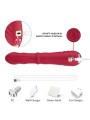 ARMONY DILDO VIBRADOR ESTIMULADOR PUNTO A TERMOAJUSTABLE ROJO
