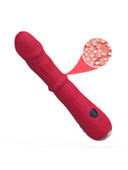 ARMONY DILDO VIBRADOR ESTIMULADOR PUNTO A TERMOAJUSTABLE ROJO