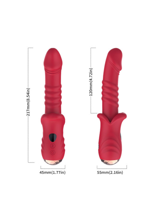 ARMONY DILDO VIBRADOR ESTIMULADOR PUNTO A ROJO