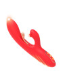 ARMONY VIBRADOR ESTIMULADOR PUNTO G Y CLITORIS CON LENGUA OSCILANTE ROJO