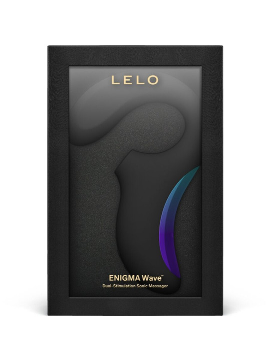 LELO ENIGMA WAVE MASAJEADOR TRIPLE VIBRACION NEGRO