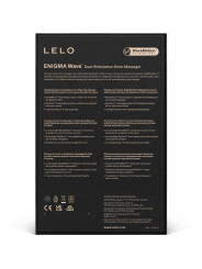 LELO ENIGMA WAVE MASAJEADOR TRIPLE VIBRACION NEGRO
