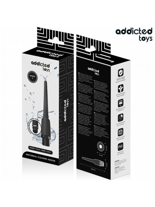ADDICTED TOYS LIMPIADOR ANAL CON ADAPTADOR UNIVERSAL MODELO 1