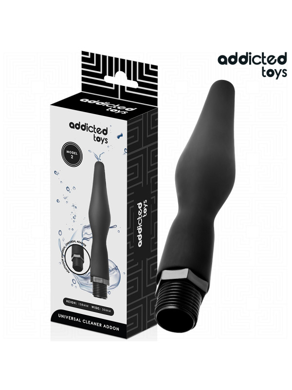 ADDICTED TOYS LIMPIADOR ANAL CON ADAPTADOR UNIVERSAL MODELO 2