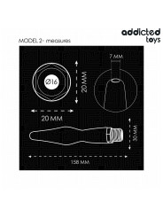 ADDICTED TOYS LIMPIADOR ANAL CON ADAPTADOR UNIVERSAL MODELO 2