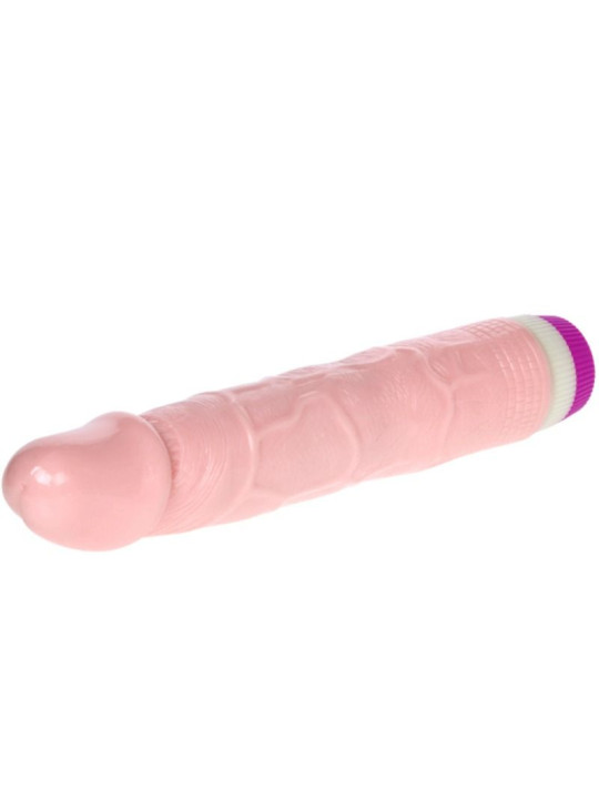 VIBRADOR REALÍSTICO MULTIVELOCIDAD 21.5 CM CARNE DE LA MARCA BAILE VIBRATORS