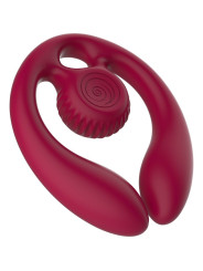 SNAIL VIBE GIZI DUO ESTIMULADOR DE PAREJAS CONTROL REMOTO BURDEOS
