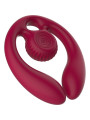 SNAIL VIBE GIZI DUO ESTIMULADOR DE PAREJAS CONTROL REMOTO BURDEOS