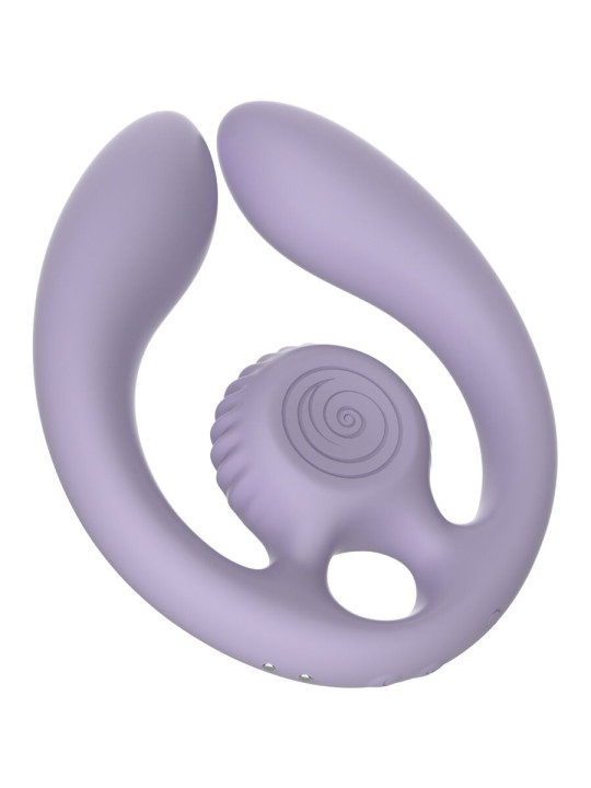 SNAIL VIBE GIZI DUO ESTIMULADOR DE PAREJAS CONTROL REMOTO LILA