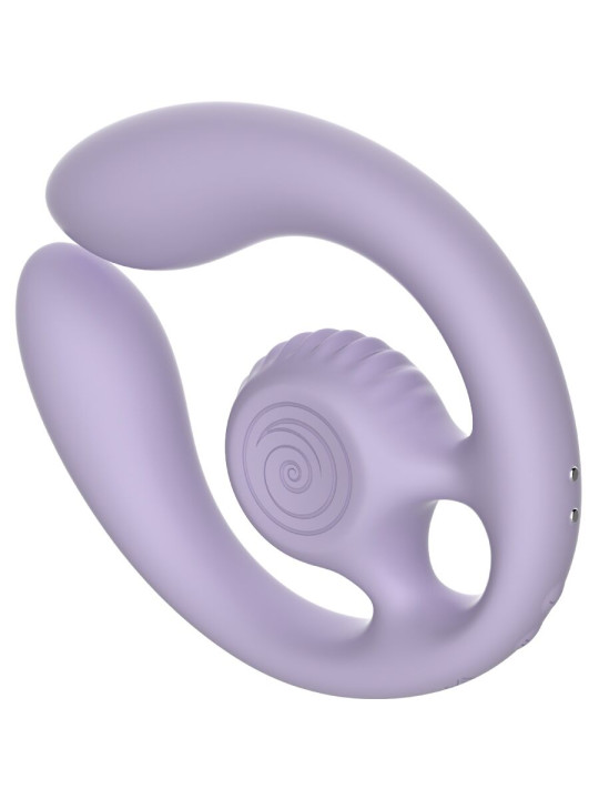 SNAIL VIBE GIZI DUO ESTIMULADOR DE PAREJAS CONTROL REMOTO LILA