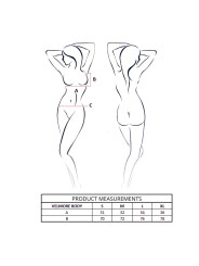 PASSION VELMORE BODY NEGRO L XL