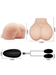 CRAZY BULL VAGINA Y ANO REALISTICOS CON VIBRACION POSICION 8