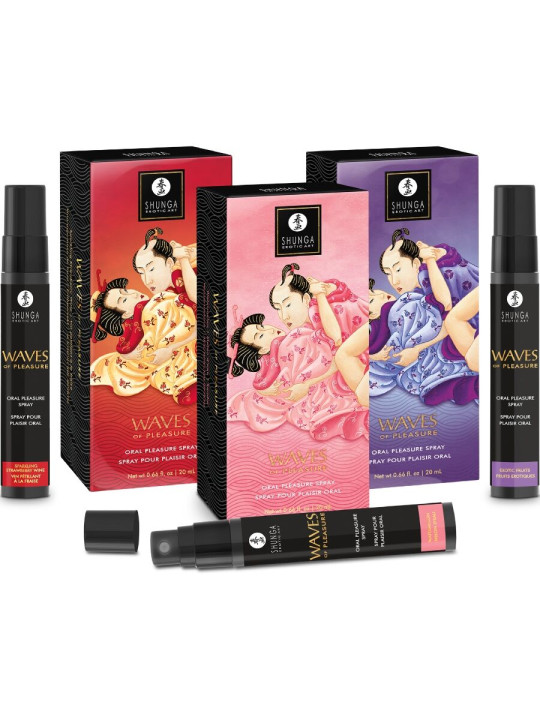 SHUNGA WAVES PLEASURE SPRAY ORAL SEDUCTOR SANDIA 20 ML