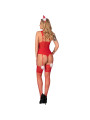 LIVCO CORSETTI FASHION LIMPID SNOWFLAKES LC 90604 BODY MEDIAS DIADEMA NAVIDENA L XL