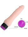 VIBRADOR REALISTICO POTENTE 22 CM BASE ANCHA SUAVE DE LA MARCA BAILE