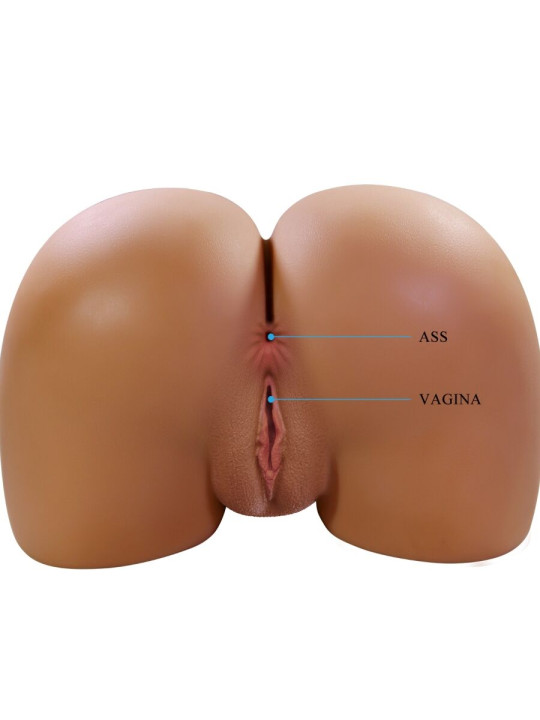 CRAZY BULL WENDY TRASERO FEMENINO REALISTA VIBRADOR SUCCIONADOR CON SONIDO 11 KG