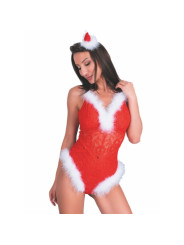 LIVCO CORSETTI FASHION NAUGHTY SANTA LC 90706 BODY NAVIDENO S M