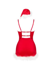 LIVCO CORSETTI FASHION AGETHE LC 90607 CAMISA TANGA GORRO NAVIDENO L XL