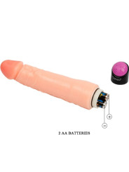 VIBRADOR REALISTICO UNISEX 25 CM MULTIVELOCIDAD DE LA MARCA BAILE VIBRATORS