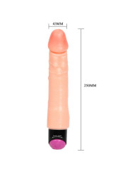 VIBRADOR REALISTICO UNISEX 25 CM MULTIVELOCIDAD DE LA MARCA BAILE VIBRATORS